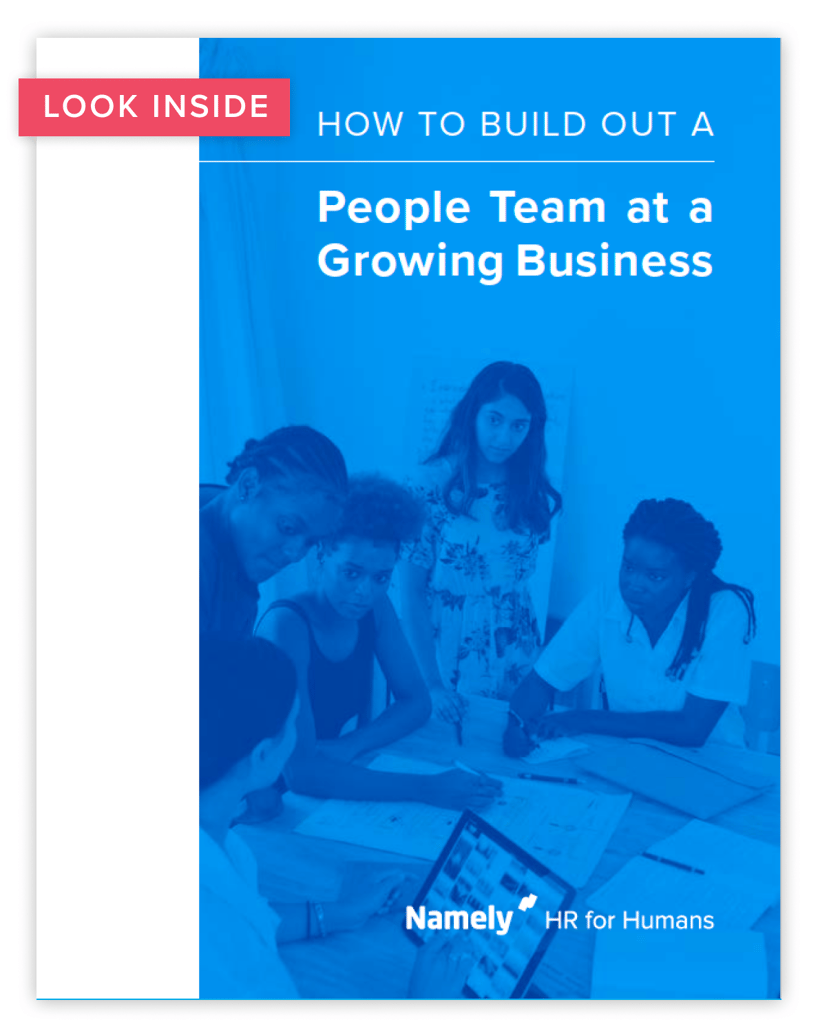 How to Build Out a People Team at a Growing Business