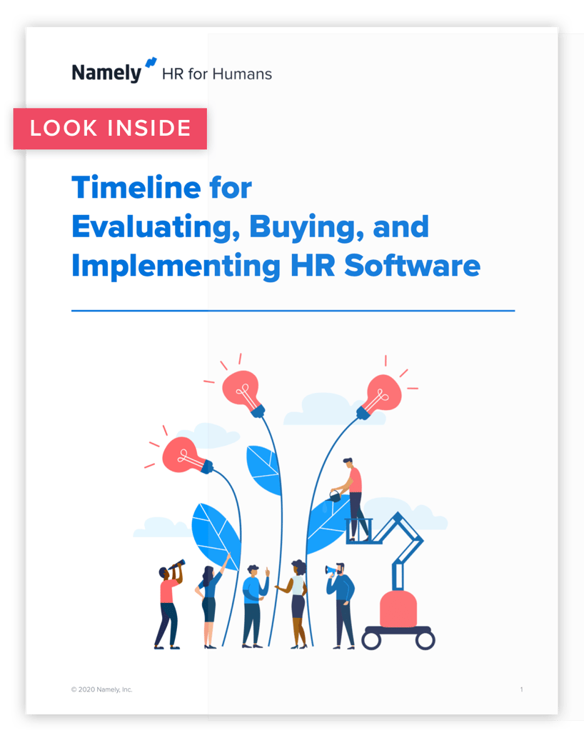 Timeline for Evaluating, Buying, and Implementing HR Software